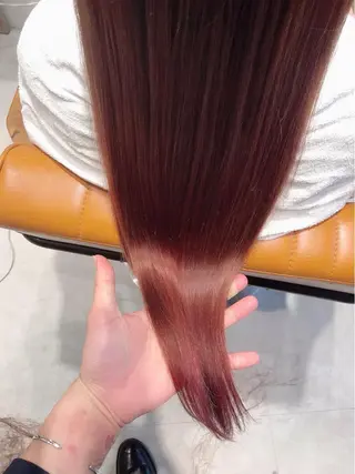 ロング 代表　清水稔也 オージュアソムリエのヘアスタイル