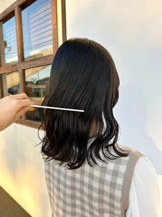 ミディアム merc.🌿 友藤鮎那のヘアスタイル