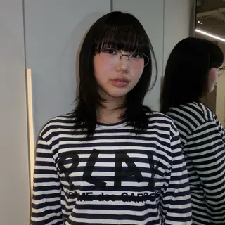 ミディアム 表参道 透明感カラー kanako✧*｡のヘアスタイル