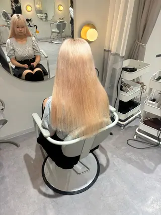 ロング 石井綾華🩰10月 カットモデル無料のヘアスタイル