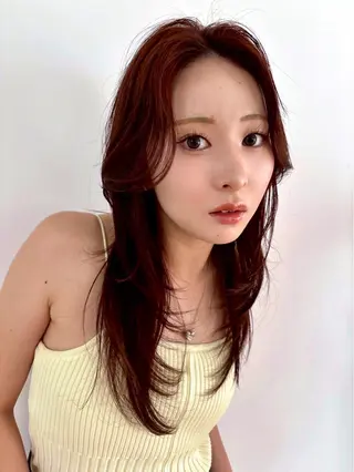 ロング カラー 透明感カラー🫧 CHIHIROのヘアスタイル