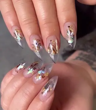 ミディアム JNA認定講師🌸 RIEのネイルデザイン