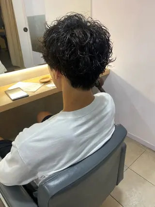 パーマ メンズ 谷川 あかりのヘアスタイル