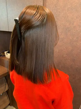 セミロング 美髪✨髪質改善✨ JUNKOのヘアスタイル