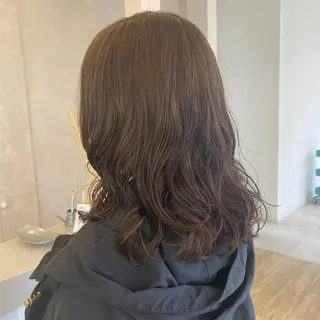 セミロング 永田 彩華のヘアスタイル