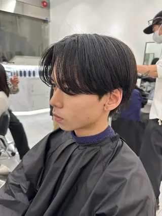 カラー メンズ 🍊暖色/ボブヘア chihiro🌼ོのヘアスタイル