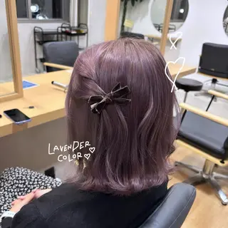 ミディアム カラー regalo Acari🍎のヘアスタイル