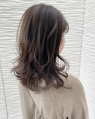 セミロング 【浜松・豊橋】 ニシモトのヘアスタイル