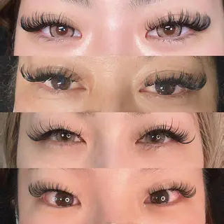 マツエク・マツパ linda lashesのマツエク・マツパデザイン