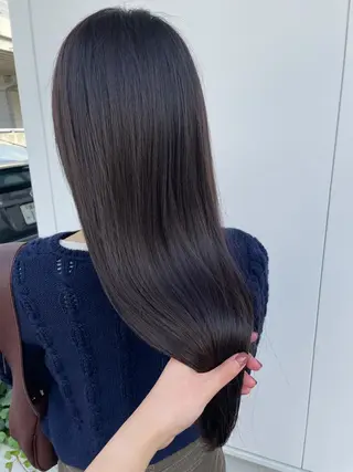 ロング カラー カノエ 乃木店のヘアスタイル