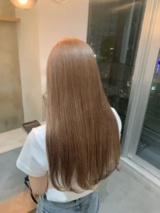 ロング カラー little 小濱彰太のヘアスタイル