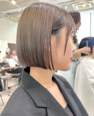 ショート 縮毛矯正支持率N O.1あおい🕊️✨のヘアスタイル