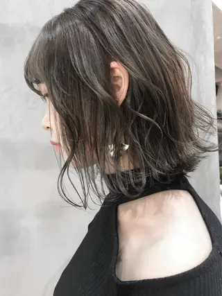 ショート カラー パーマ ヘアアレンジ TOMO GEEKS代表のヘアスタイル
