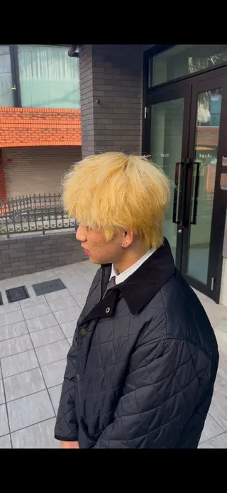 カラー メンズ 当日予約⭕️ fifth渋谷太田のヘアスタイル