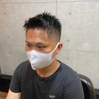 ショート grow hair works所属・🔥無料メンズカット /パーマ🔥奥山のヘアスタイル