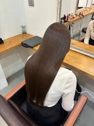 ロング カラー Misaki 🍒のヘアスタイル