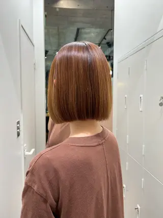 ミディアム カコ/レイヤーカット ヘアアレンジのヘアスタイル