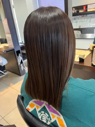 ミディアム hair and beauty QUATRO 赤塚店所属・QUATROカラー 予約‪のヘアスタイル