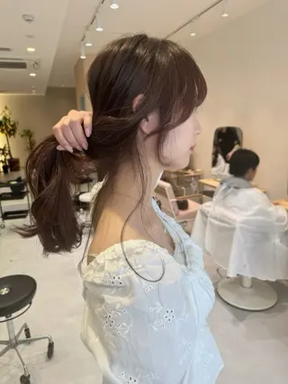 セミロング カラー ✂️似合わせの魔術師 石田一樹✂️のヘアスタイル