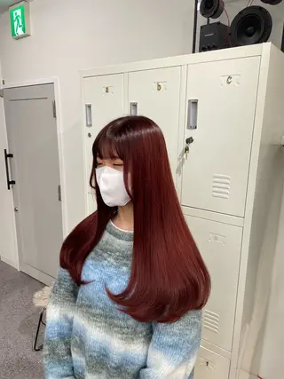 ロング カラー パリピ師🐉 Mashuのヘアスタイル