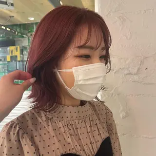 ショート カラー nameless miichiのヘアスタイル