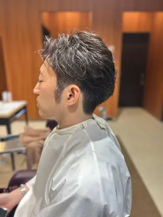 メンズ 前田 陽向のヘアスタイル