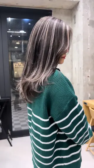 ロング 🌺KANA🇺🇸 海外トレンドヘアのヘアスタイル
