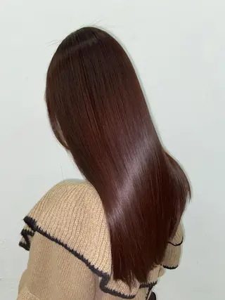 セミロング カラー 井上 健斗のヘアスタイル