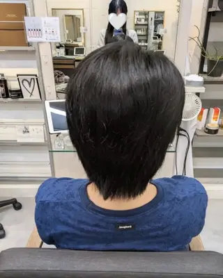 カラー 吉田 美姫のヘアスタイル