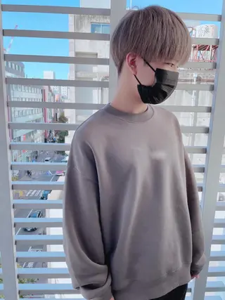 ショート カラー ヘアアレンジ メンズ メンズZina代表 田端 麗治のヘアスタイル