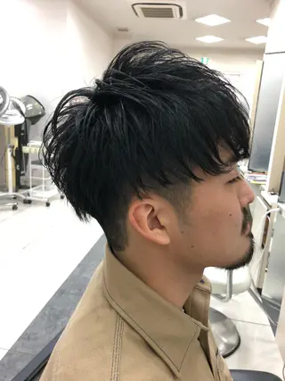 メンズ 渕向 克海のヘアスタイル