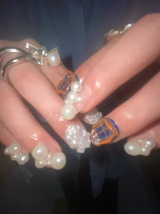 ネイル .unff所属・hana (..)個 性派/メンズネイル◎のネイルデザイン