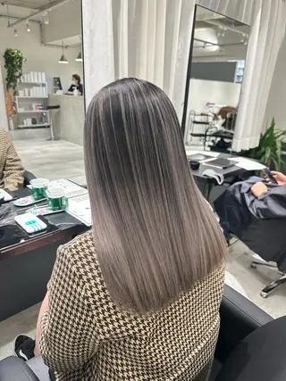 カラー ciera. アオイのヘアスタイル