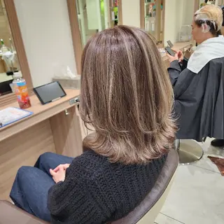 ミディアム カラー 中村 和貴のヘアスタイル