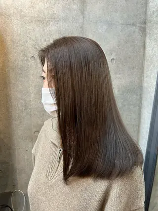 カラー すずき さくやのヘアスタイル