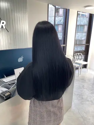 ロング 🍒レイヤーカット/ 暖色カラー🍒のヘアスタイル