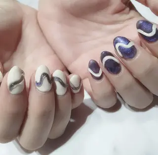 ネイル あ きのネイルデザイン