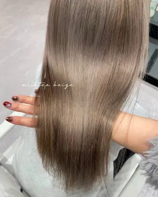 ロング カラー ハイトーン/アレンジ hikaru🐰💕のヘアスタイル