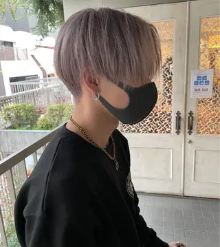 メンズ 韓国メンズヘア シンユウのヘアスタイル