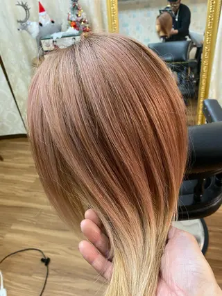 ロング カラー GOLD BLACK所属・究極の艶髪! 艶神!大矢祥央のヘアスタイル