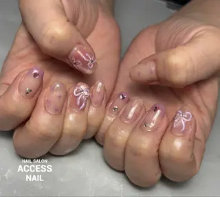 ネイル access nailのネイルデザイン