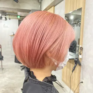 ショート カラー ヘアアレンジ 韓国レイヤー/ 顔周り💕田中将吾のヘアスタイル