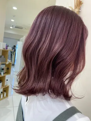 ミディアム カラー 銀座メンズ専門🖤 小島奈々のヘアスタイル