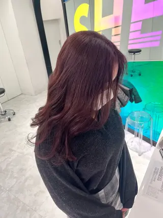 カラー ブリーチなし透明感 💗RYOTAのヘアスタイル