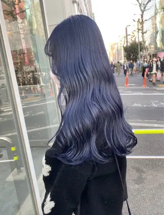 ロング カラー 🤍ベージュ/透明感 韓国ヘア/まりん🤍のヘアスタイル