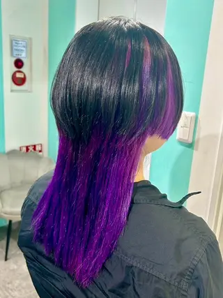 カラー 八馬 那由多のヘアスタイル
