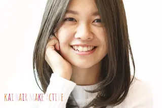 ミディアム カラー 坂東 秀幸のヘアスタイル