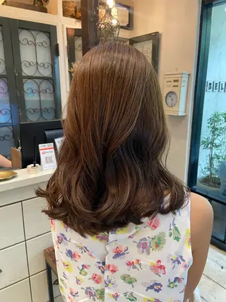 ロング カラー ダメージレス美容師 🌱水島侑理のヘアスタイル