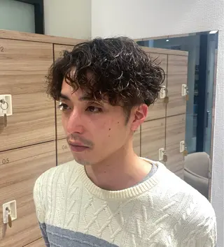 パーマ chinatsu ໒꒱ ‧₊˚のヘアスタイル