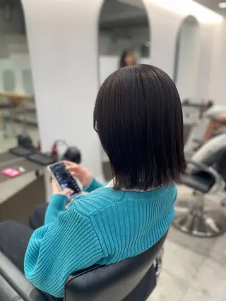 ミディアム 🤍ショートボブ 🤍NANAMI🤍のヘアスタイル